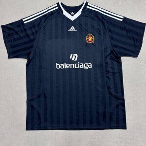 Balenciaga White T Shirt band pattern Size S